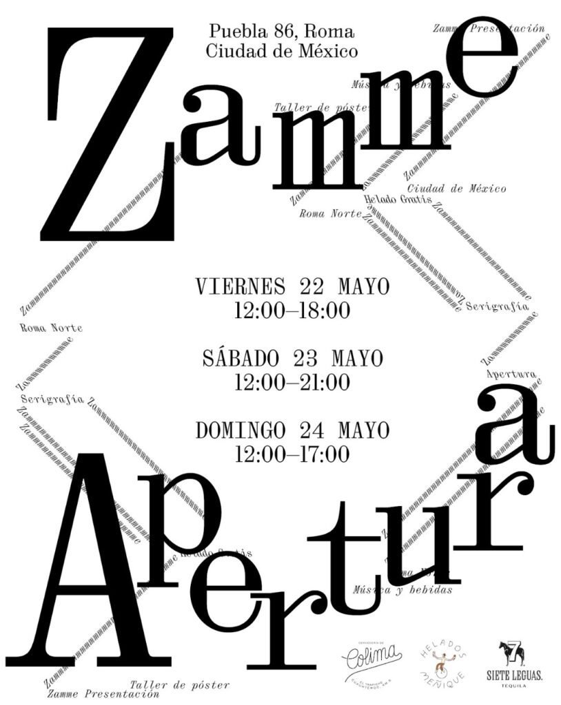 Zamme Roma: el nuevo espacio de diseño, archivo y cultura visual en CDMX